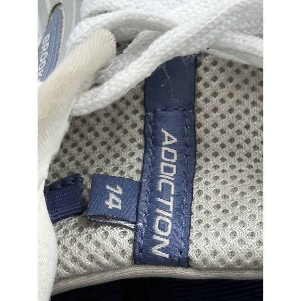 Brooks Addiction 14 Running Shoes Women's 9D Wide Gray Blue Sneaker 1203061D077 - Picture 9 of 9